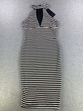 Striped Bodycon Midi Dress – AX Paris